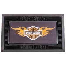 2pc Harley Insert And Surround Bar Floor Mat Kit Roby S Hallmark Harley Davidson Outdoor Door Mat Harley