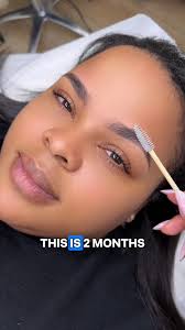 Ghosting Phase and After Ombre Brows