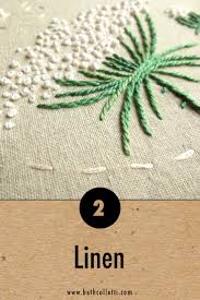 Also hand embroidering redwork on flour sack towels. 6 Great Fabrics Plus Other Materials To Use For Hand Embroidery Projects Beth Colletti Art Design