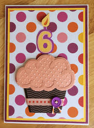 Handmade Birthday Card For 6 Year Old Boy 3d Cupcake Handmade Birthday Card 1 2 3 5 6 Year Old Girl Etsy Girl Birthday Cards Old Birthday Cards 18th Birthday Cards