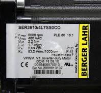 Berger Lahr SER3910/4L7SS0CO Lot (32x) Servo motor 0.69kW + Gearbox PLE80  16:1