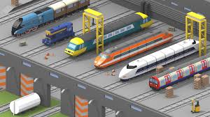 Depot Train Train Illustration Train Depot