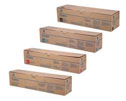 The bizhub c3100p black cartridge (aox5134) yields an estimated 6,000 pages. Konica Minolta Bizhub C3100p Toner Cartridges Set Oem Black Cyan Magenta Yellow