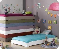 lit enfant empilable avec sommier happy igrovaya komnata dizajn devchachi komnaty detskie krovati