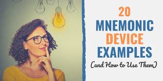 20 Mnemonic Device Examples And How To Use Them