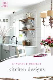 Make A Small Kitchen Look Larger With These Clever Design Tricks Small White Kitchens Kitchen Remodel Small Kitchen