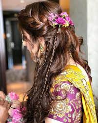 Trending Bridal Hairstyles That Every To Be Bride Must Check Out Open Hairstyles Hair Styles Indian Hairstyles