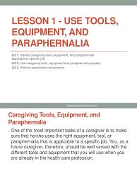 Identify the materials of kitchen utensils and tools commonly found in the kitchen. Lesson 1 Use Tools Equipment Paraphernalia In Caregiving Thermometer Housekeeping