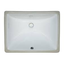 However, it is also important to pick a sink made of a material that complements the rest of your kitchen this type of sink is made of cast iron and coated in porcelain enamel to provide a hard, durable surface. Kitchen Sinks Vanity White Rectangle Porcelain 1813