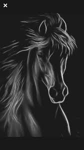Art Black And White Drawing Ideas Trendy Drawing Charcoal Paintings Ideas Horse Artwork Black Paper Drawing Horse Painting