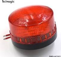 Warning Light 12V 24V Indicator Light LED Flashing Light Security Alarm For  Car Truck Bus Swing Sliding Gate Opener/Barrier Gate - AliExpress