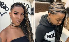 On the other hand, lemonade braids are cornrowed on one side. 23 Gorgeous Jumbo Lemonade Braids To Copy Asap Stayglam