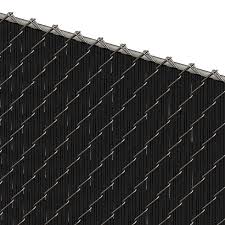 This vinyl fencing accessory is designed to match all vinyl fence panels, posts and provides an overall seamless look to your home design. Pds Ws Chain Link Fence Slats Winged Slat 6 Foot Black Fence Supply Inc