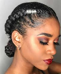 Crochet braids are simple synthetic extension attached to the natural hair. 21 Easy Ways To Wear Natural Hair Braids Page 2 Of 2 Stayglam