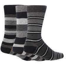 Mens Stripe Pattern Casual Wear Honeycomb Top Socks Mens Stripes Mens Socks Striped Socks