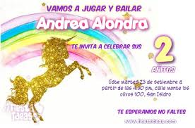 Check spelling or type a new query. 45 Invitaciones De Unicornio Los Mejores Disenos Editables 2019