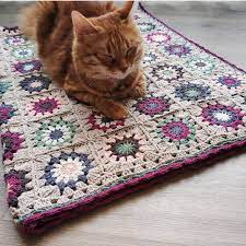crochet blanket free pattern orgu battaniye kedi crochet blanket crochet blanket