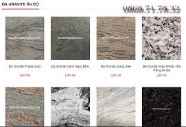 Những mẫu đá granite Ấn Độ ưa chuộng nhất hiện nay
