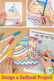 Sailboat Drawing Game Summer Art Projects Easy Art Projects Elementary Art Projects When it comes to summer activities for kids, you don't need to plan or spend too much.
