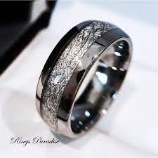 Tungsten Wedding Band His And Her Promise Ring Imitated Etsy Mens Wedding Bands Tungsten Tungsten Wedding Bands Mens Wedding Rings