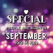 Special People Are Born In September Birthday Month Quotes September Birthday Quotes September Born Quotes