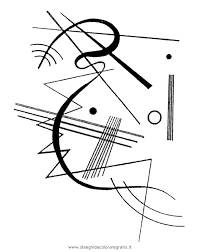Www Disegnidacoloraregratis It Disegni Misti 34257 Disegno 34257 Kandinsky 2006 Php Wassily Kandinsky Kandinsky Arte Geometrica