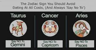 Belonging to different zones of earth and air, they are too. The Zodiac Sign You Should Avoid Dating At All Costs And Always Say No To