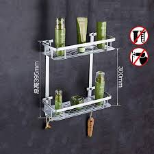 bathroom shelves wall mounted punch free hollow bathroom shelves organizer storage 2 tier a gr bathroom shelf organization shelf organization bathroom shelves