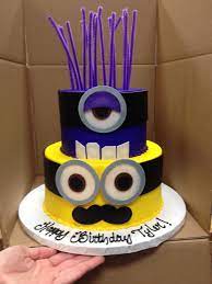 Dispicable Me 2 Minions Tiered Cake Julia S Bakery