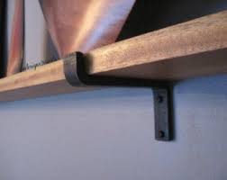 Raw Steel Shelf Bracket Etagere Rustique Equerre Etagere Et Tablette En Bois