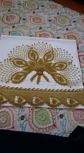 Havlularin Icinde En Onemli Havlulardan Birisi De Damat Havlusudur Kiz Evinin Hazirlayacagi Bu Havluyu En Ince Ayrin Baby Knitting Patterns Havlular Tig Isleri