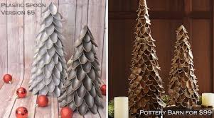 Because it matters where you shop & what you choose. Plastic Spoon Christmas Tree