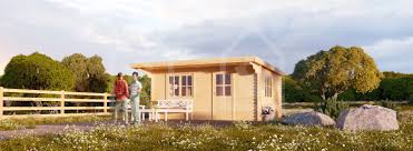 Abri De Jardin Dreux 12m 4x3 44mm Chalet Abri De Jardin Toit Plat Cabane Jardin