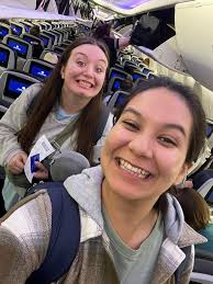 Flight from LAX to Destination with Percussionist