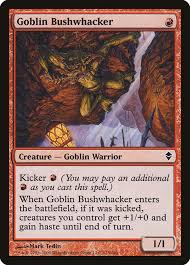 Brandishing both the goblin and scout subtypes the catch is that whenever guide swings, the defending player reveals the top card of their deck and gets to add it to their hand if it's a land. Modern Goblins On A Budget Tcgplayer Infinite