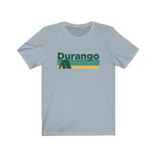 Durango Colorado Shirt Adult Unisex Retro Camping Durango T Shirt