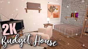 Buuut i'm so happy with how this turned out!. Bloxburg 3k Budget House No Gamepass Aesthetic Cheap Budget Tiny Home Speedbuild Tour Roblox Youtube