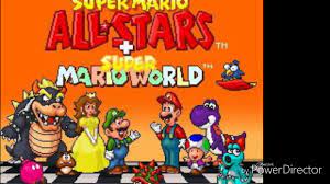 Pero hay muchos más juegos rom para todos los gustos. Descargar Super Mario All Stars Super Mario World Snes Rom Youtube