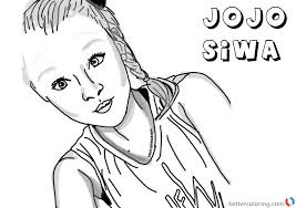 You can now print this beautiful jojo siwa cute coloring page or color online for free. Jojo Coloring Pages Coloring Home