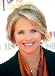Katie Couric S Cropped Haircut Hair Styles For Women Over 50 Hair Styles Short Hair Styles