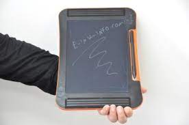 Sync stores thousands of files internally and transfers them to your devices when they get in range. Hands On Boogie Board Sync 9 7 Lcd Ewriter Review E Ink Info Com