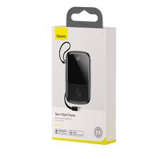 Tıkla, en ucuz baseus powerbank ayağına gelsin. Baseus Qpow Digital Display 3a Power Bank 10000mah With Type C Cable Site Title
