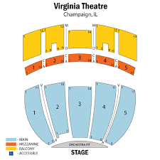 Virginia Theatre Champaign Tickets Schedule Seating