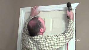 Now place the baseboard serially. How To Install Door Trim Without Nail Gun 6 Easy Steps