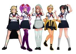 Mmd And Yansim Rivals Models Model Progress By Ficiaxe Yandere Simulator Yandere Simulator Characters Yandere