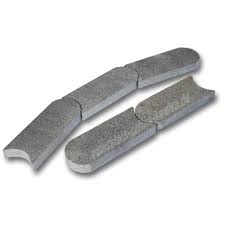 Mahkante Granit Anthrazit 25 X 10 X 3 Cm Rasenkantensteine Rasenabschlussstein Rasenkanten