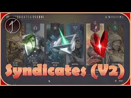 Warframe: Best Syndicates To Join