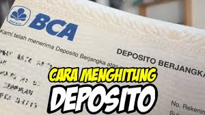 Dibandingkan bank umum lainnya, minimal deposito di bank bca terhitung rendah. Bunga Deposito Bca Terbaru Buat Nasabah Menangis Deposito Bank Bca Youtube
