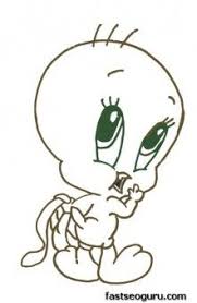 Anyway, if you're looking for tweety bird coloring pages, you can find many of them in this post. Printable Baby Looney Tunes Baby Tweety Coloring Pages Printable Coloring Pages For Kids Disney Coloring Pages Cartoon Coloring Pages Baby Looney Tunes