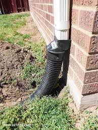 Maybe you would like to learn more about one of these? How To Bury A Gutter Downspout Backyard Landscaping Yard Drainage Yard Landscaping